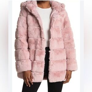 Bcbg max azria felicia Pink Teddy Jacket